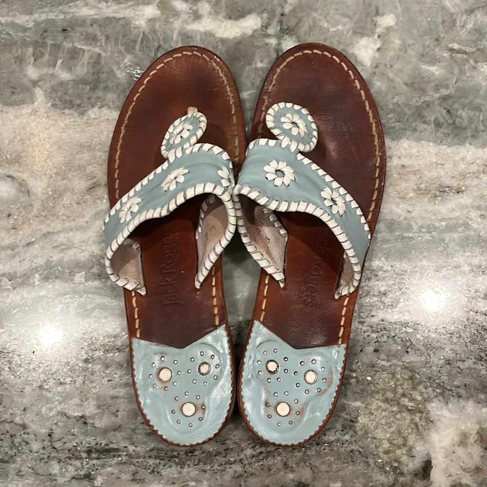 Original Jack Rogers Carolina Blue size 9